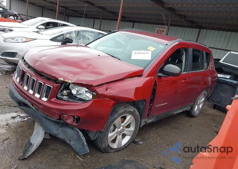 2014 Jeep Compass Sport from USA, damaged, VIN 1C4NJDBBXED665156